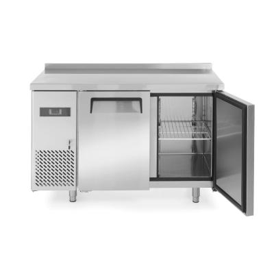 Dvoudveřový chladicí stůl s postranními jednotkami, Arktic, Kitchen Line, 166L, 230V/300W, 1200x600x(H)886mm | 233344